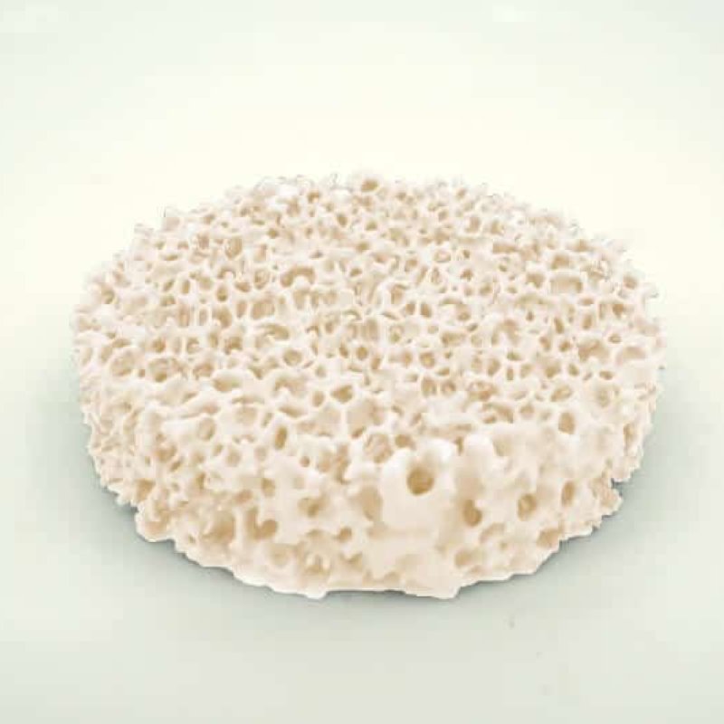 Ceramic foam filters